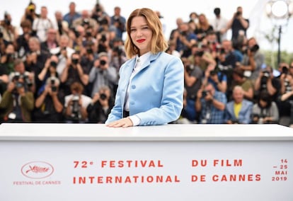 Leá Seydoux, este jueves en Cannes.