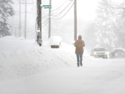 En Pensilvania se registraron este miércoles nevadas nunca antes vistas. Según los meteorólogos, lo peor está aún por llegar