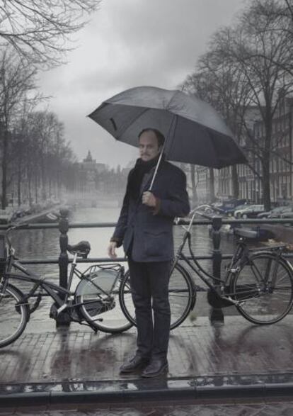 Jeffrey Eugenides en Ámsterdam.