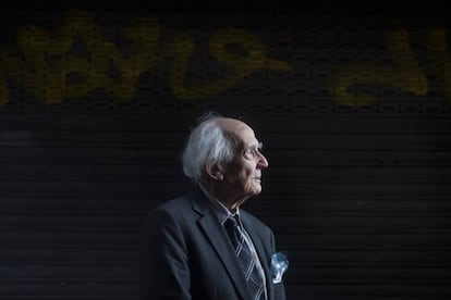 Zygmunt Bauman, filosofo y sociologo polaco, en Burgos, en 2015.