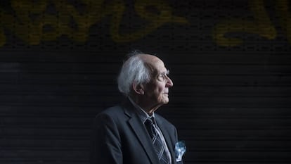 Zygmunt Bauman, filosofo y sociologo polaco, en Burgos, en 2015.