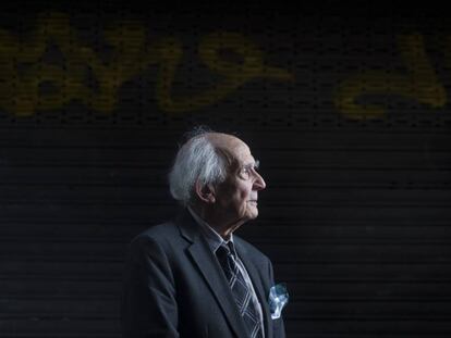 Zygmunt Bauman, filosofo y sociologo polaco, en Burgos, en 2015.