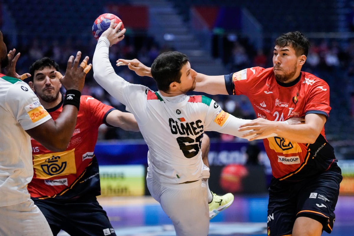 The Spanish handball team falls against Portugal and turns off in the World Cup