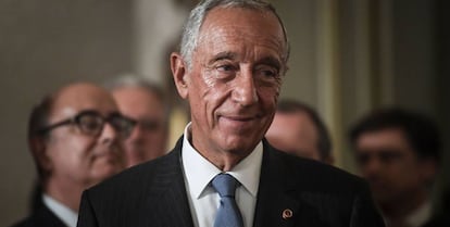 El presidente de Portugal, Marcelo Rebelo de Sousa. 