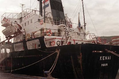 En la imagen, el barco <i>Kenai,</i> de Napesa.