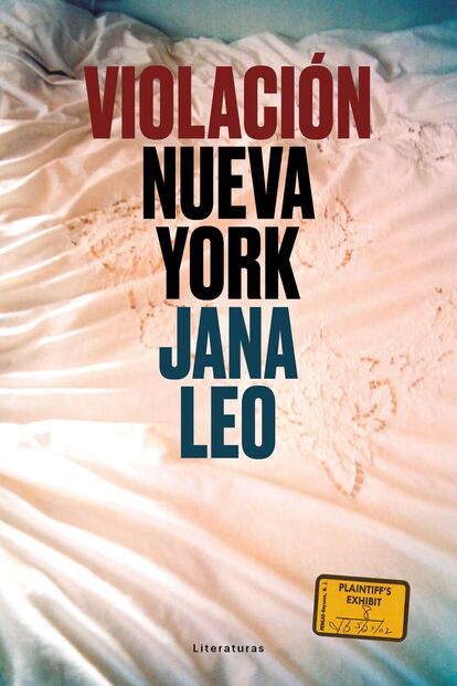 Portada de ‘Violación Nueva York’ (Lince), que sale a la venta este 11 de septiembre.