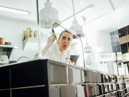 Lucía Gravalos, chef. "En esto hay que estar fuerte físicamente, pero sobre todo mentalmente. Yo no quiero hacer recetas de otros. Pretendo hacer mi cocina, tirar del carro y crear equipos”.