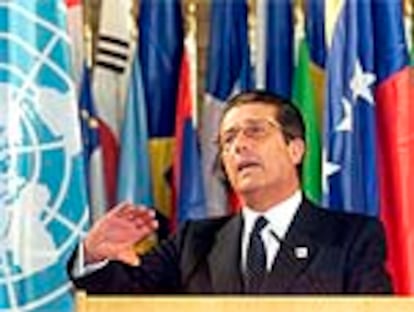 El secretario general de la Unesco, Federico Mayor Zaragoza, en una foto de archivo.
