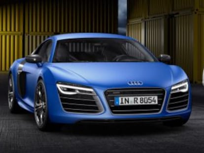 El Audi R8 cambia de marcha