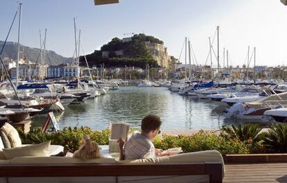 El puerto deportivo de Dénia, en Alicante.