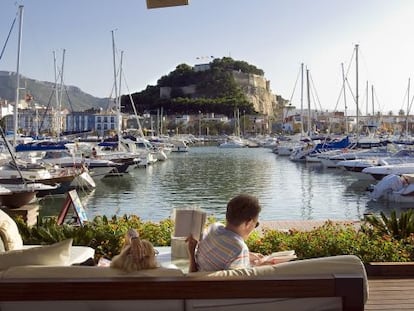 El puerto deportivo de Dénia, en Alicante.