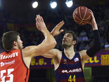 Tomic y Kratsov en un Bar&ccedil;a-Valencia.