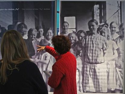 Imagen de la exposici&oacute;n &#039;In memory of the children. Pediatricians and crimes against children in the Nazi period&#039;, celebrada en Berl&iacute;n entre los pasados meses de enero y mayo.