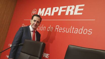 El presidente del Mapfre, Antonio Huertas.