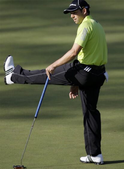 Sergio García, durante la tercera jornada del torneo.