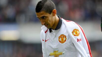 Di María, en el partido contra el Burnley.  