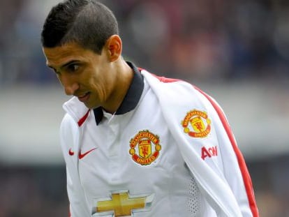 Di María, en el partido contra el Burnley.  