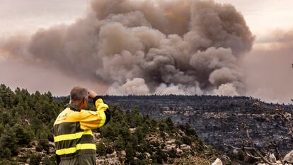 El incendio forestal iniciado en Villanueva de Viver afectó a otros cuatro municipios de Castellón.