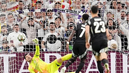 Real Madrid - Arsenal, el partido de vuelta de los cuartos de la Champions League, en imágenes