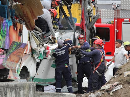 Un accidente en la Carretera Panamericana en Colombia, el 15 de octubre.