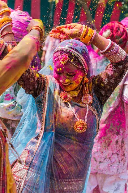El Holi en Jaipur.