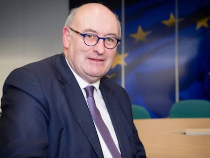 El comisario europeo de Comercio, Phil Hogan.