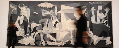 El ‘Guernica’ se expone en el Museo Reina Sofía.