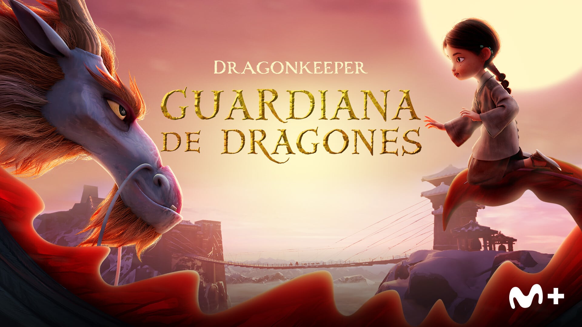 Imagen promocional de la película 'Dragonkeeper: guardiana de dragones'.