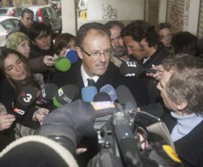 El abogado de Iñaki Urdangarin, Mario Pascual Vives, abandona los juzgados.