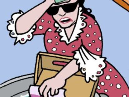 Una tonadillera de desmayo