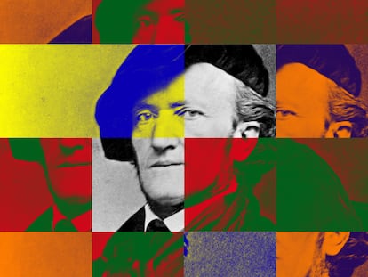 El compositor alemán Richard Wagner (1813-1883).