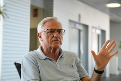 El alcalde de Torre Pacheco, Pedro Angel Roca, en el ayuntamiento.
