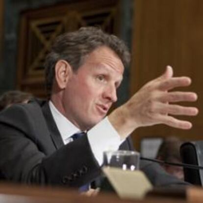 El secretario del Tesoro de EE UU, Timothy Geithner