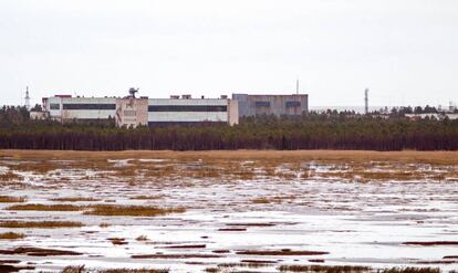 Base militar en la ciudad de Nionoska, en la región rusa de Arjangelsk, en una imagen de 2011.