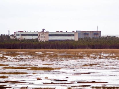 Base militar en la ciudad de Nionoska, en la región rusa de Arjangelsk, en una imagen de 2011.