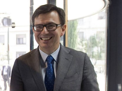 Fotografía de archivo de Ramón Escolano, elegido por Mariano Rajoy como ministro de Economía y Competitividad.