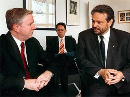 Benach busca en Estrasburgo el reconocimiento del catalán en Europa