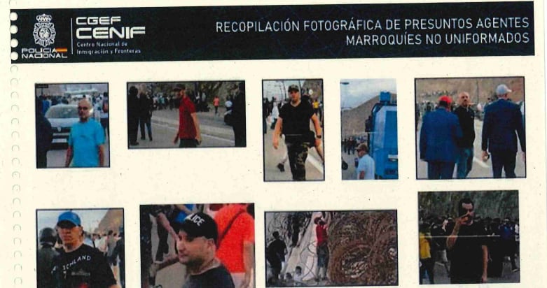 De “complexión fuerte”, pelo corto y gorras: así deduce la Policía que había agentes encubiertos de Rabat en la crisis