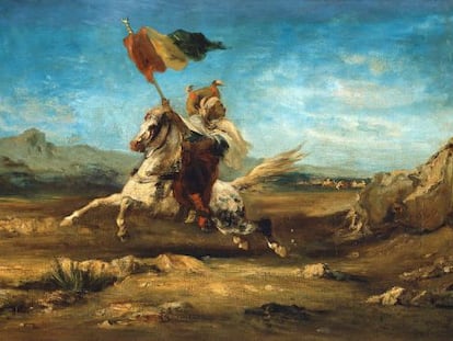 &#039;Standar Bearer&#039;, de Eug&egrave;ne Fromentin (1860-1865).