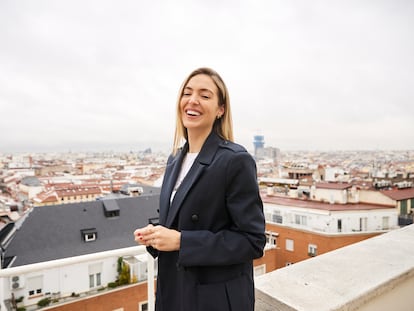 Isabel Forner en la terraza de la SER