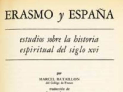 ‘Erasmo y España’