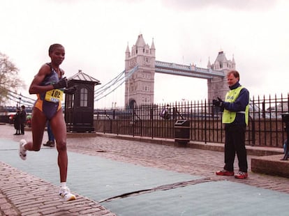 Una prueba de maratón en Londres