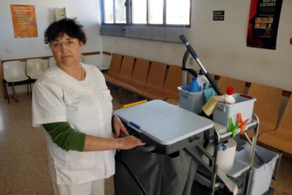 Ester Cugat, una de las afectadas por el <i>corralito</i> de L'Aldea.