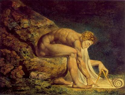 'Newton (1795'), obra de William Blake