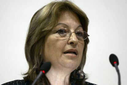 La ex ministra Yadira García.