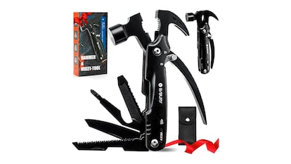 Regalos para hombres sobre fondo blanco.