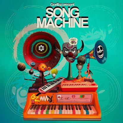 Portada de 'Song Machine Season One: Strange Timez', de Gorillaz