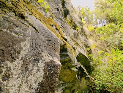 La Zona Arqueológica de La Zarza y La Zarcita es la estación de grabados rupestres más espectacular de La Palma.