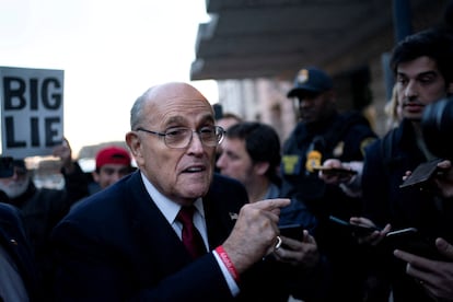 Former New York Mayor Rudy Giuliani
