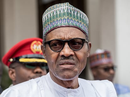 El presidente nigeriano, Muhammadu Buhari, en una foto de archivo.